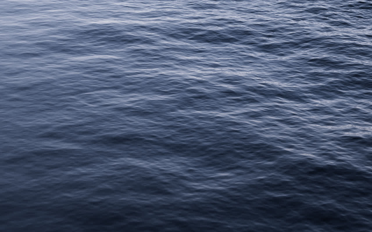 蓝色水面波纹背景3D渲染