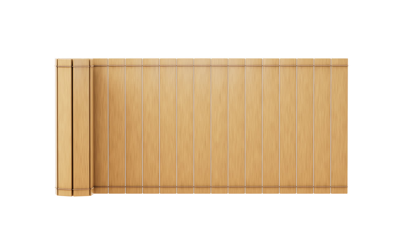 中国古风竹简书籍3D渲染