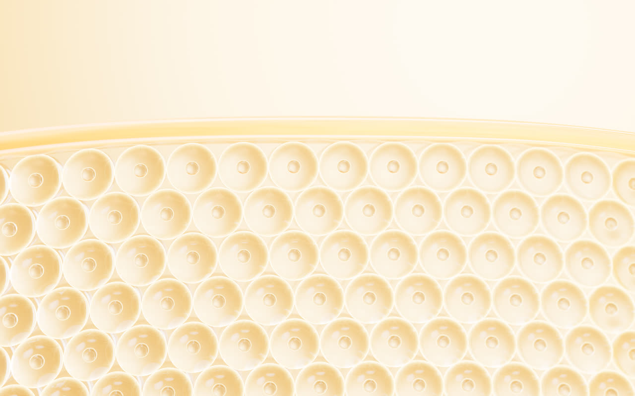 皮肤与细胞结构3D渲染