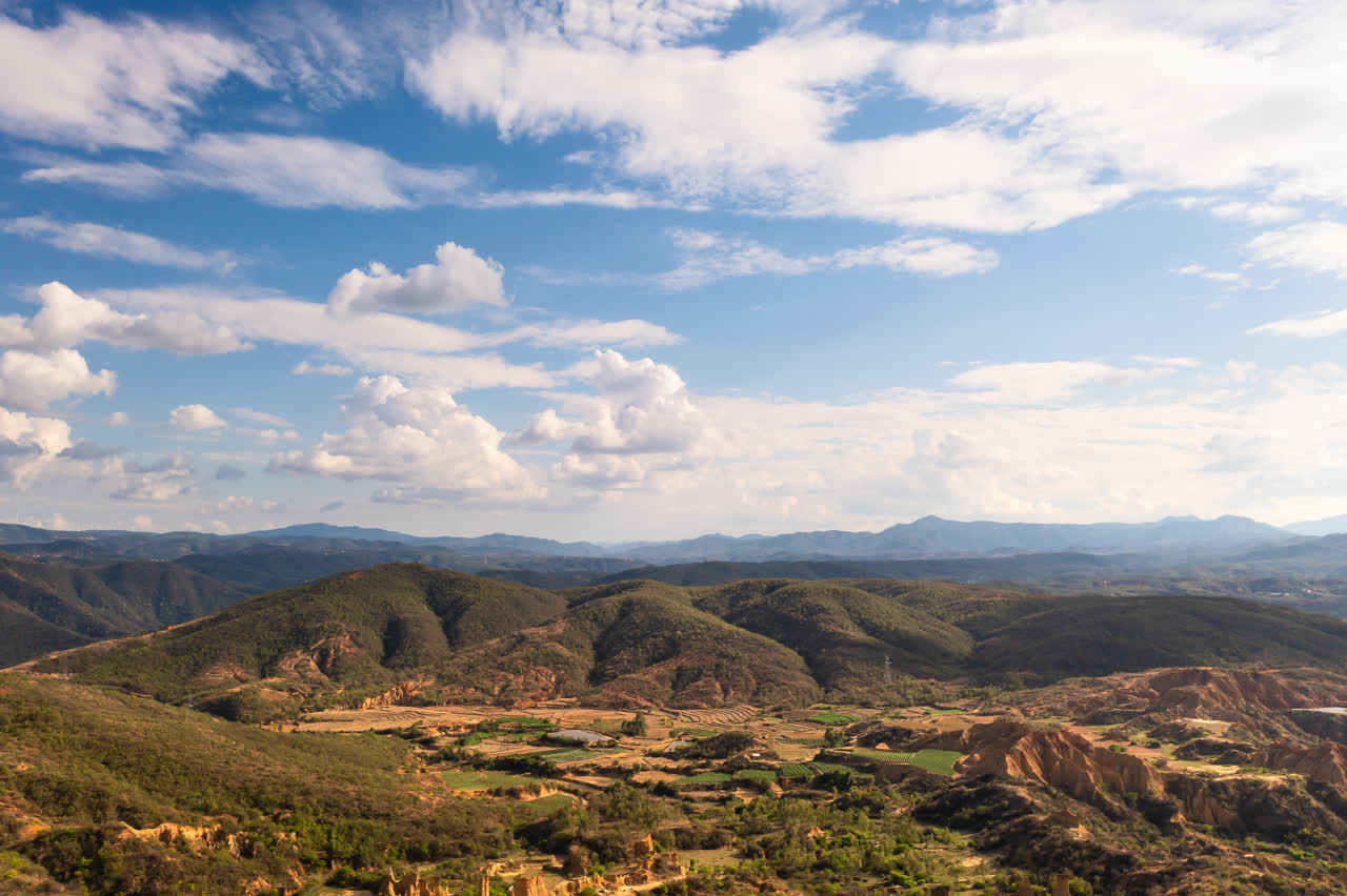 中国云南田园风景