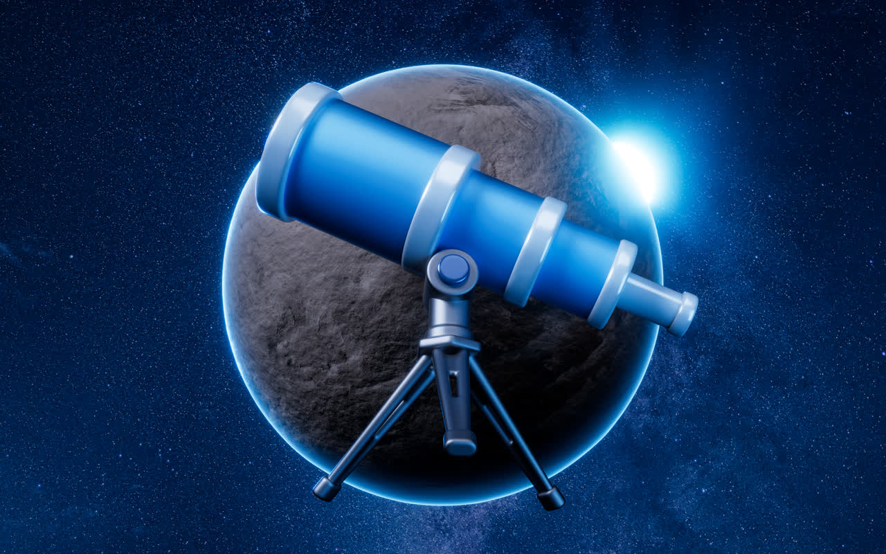 外太空星球科幻题材3D渲染