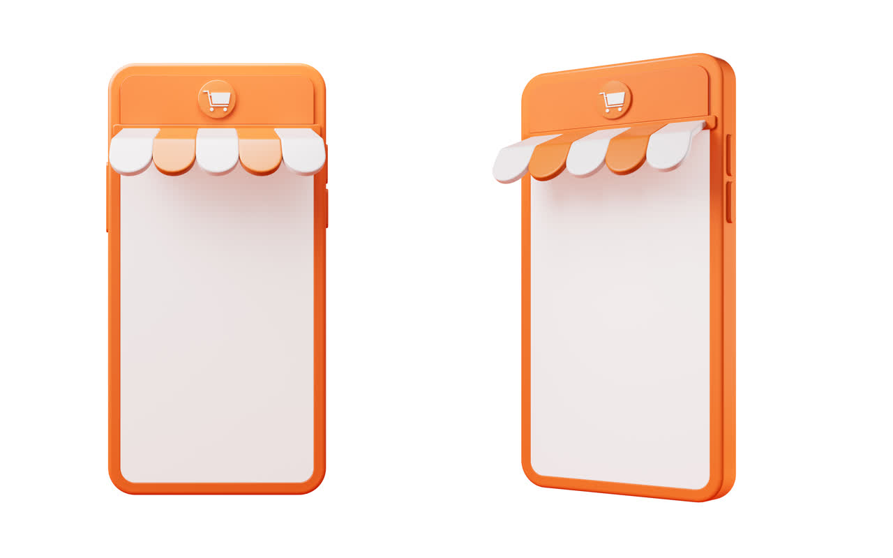 线上网络店铺3D渲染