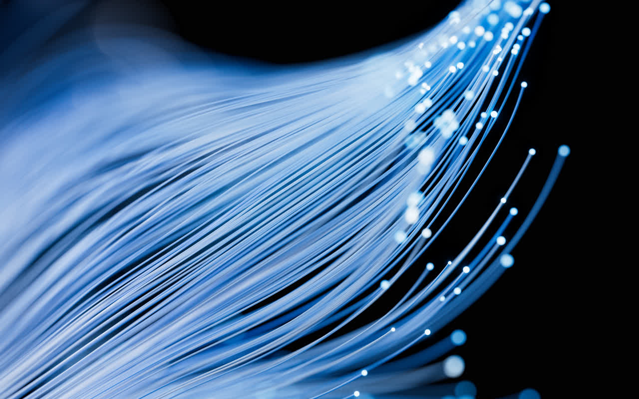 流动生长的粒子曲线背景3D渲染