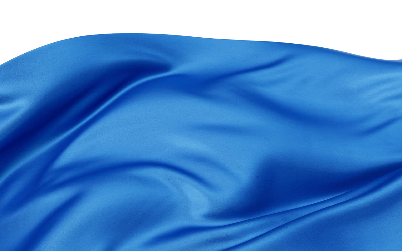 飘逸流动的布料3D渲染