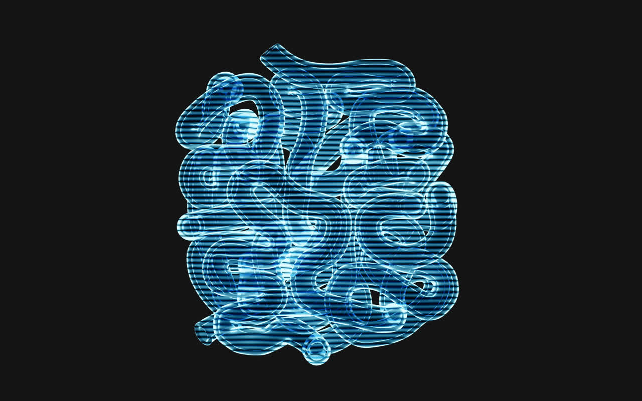 内脏器官肠道3D渲染