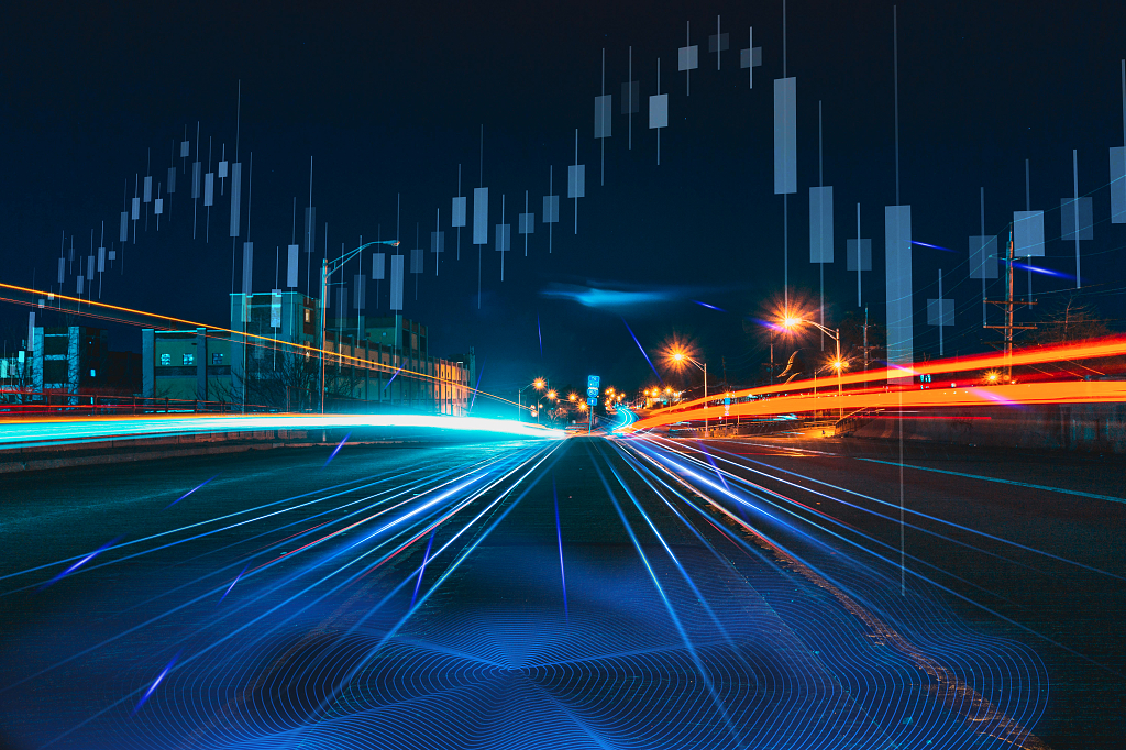 智慧城市交通城市发展增长