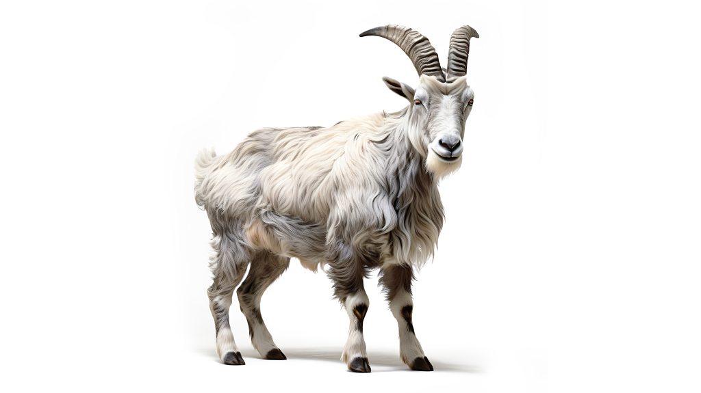 羚羊角羚羊山羊长毛绵羊