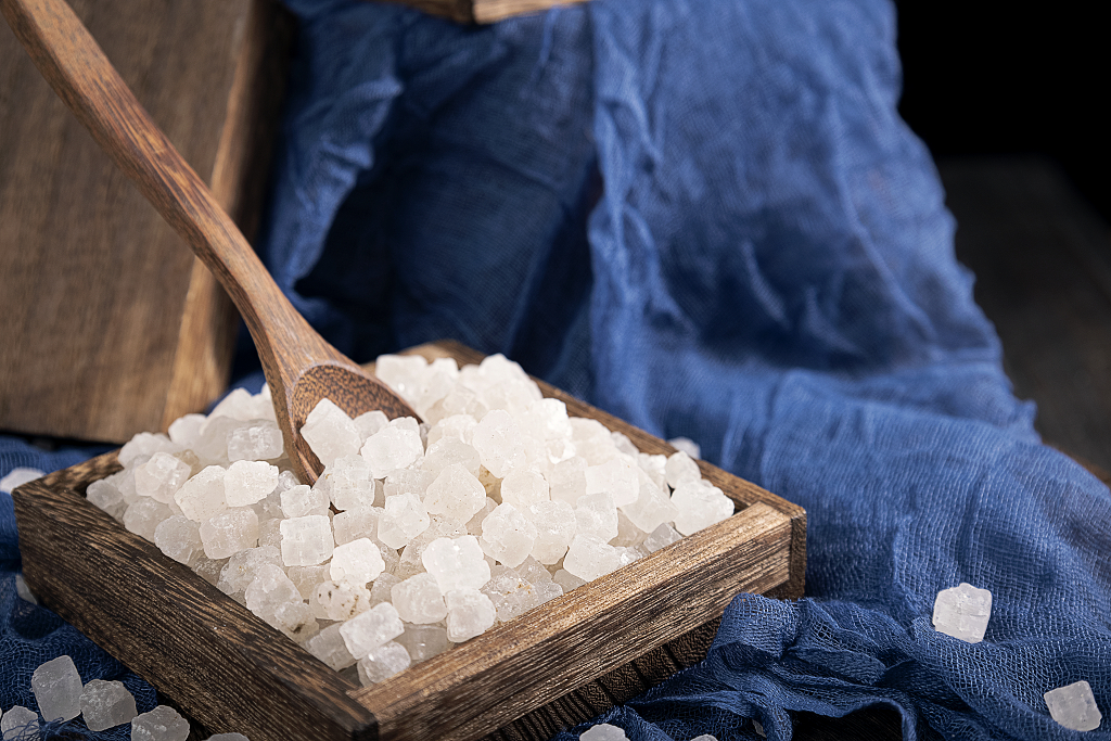 海盐粗盐食材图片粗盐海盐大粒盐