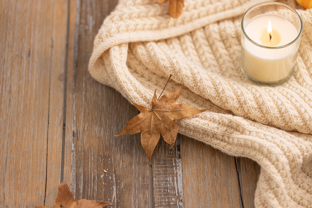 烛光南瓜感恩节图片南瓜感恩节图片秋天创意