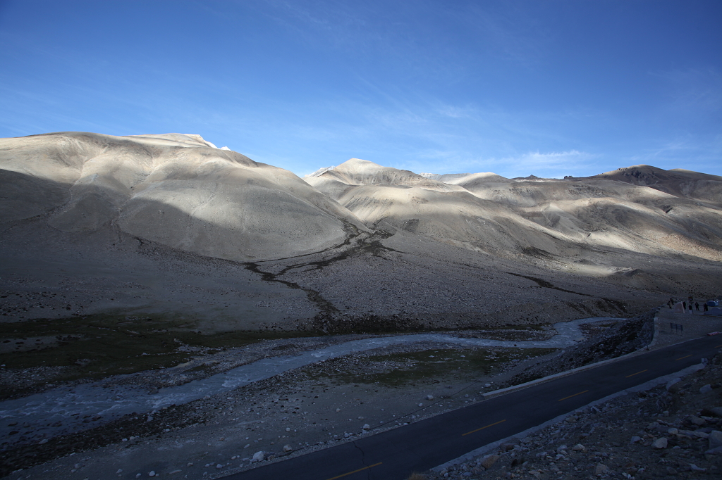 喜马拉雅山的光影