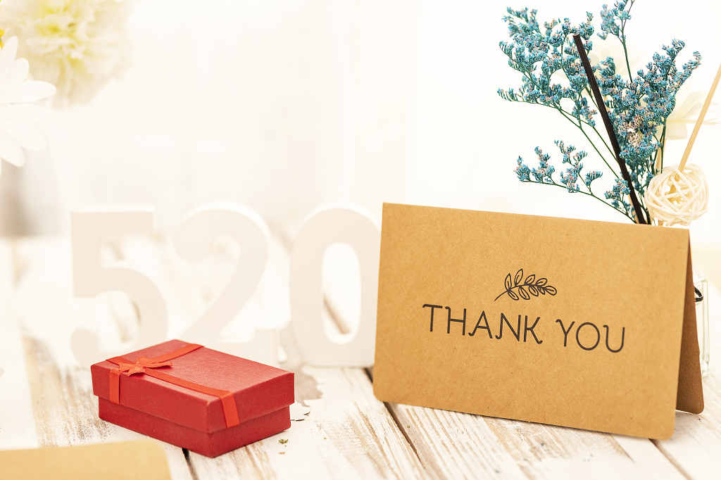 礼盒贺卡感恩节图片感恩节静物