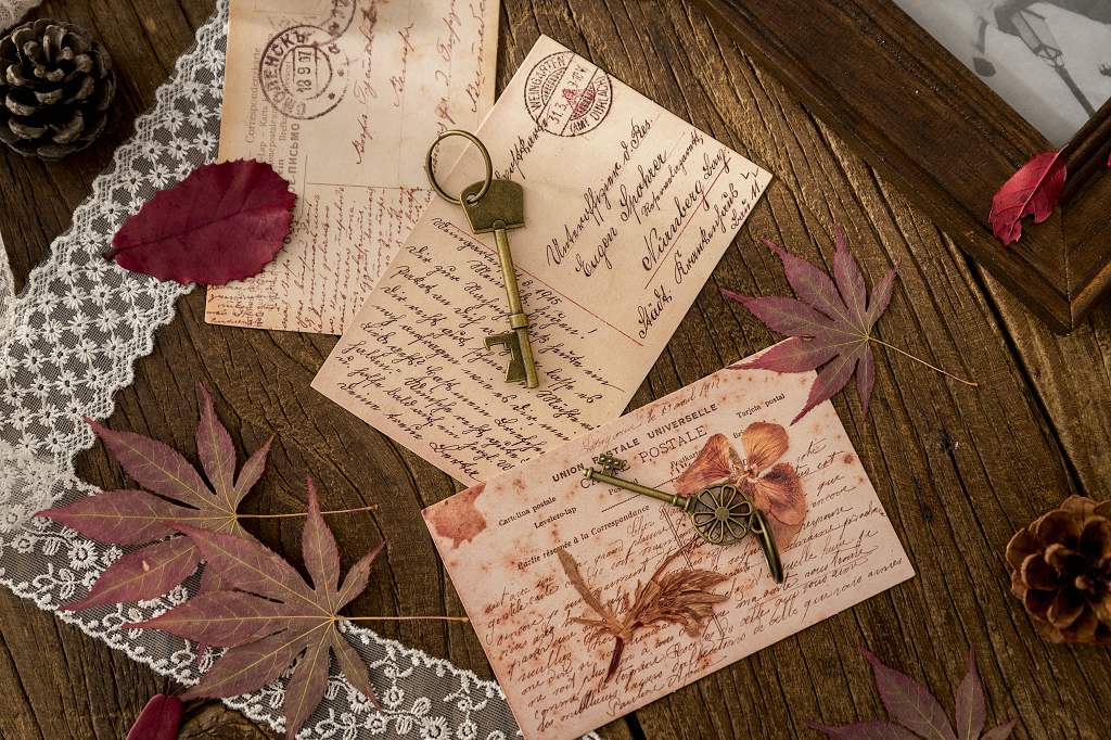 秋天文艺室内静物海报秋天图片秋天静物金秋唯美