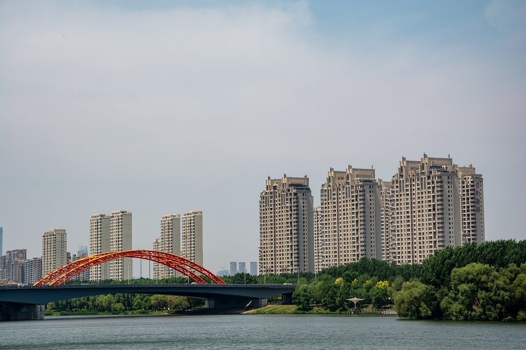 城市跨河景观大桥