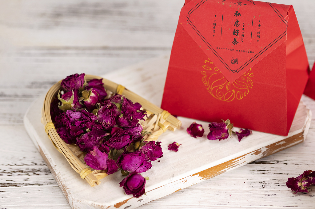 夏季养生茶玫瑰花茶玫瑰花茶健康减肥美容养颜