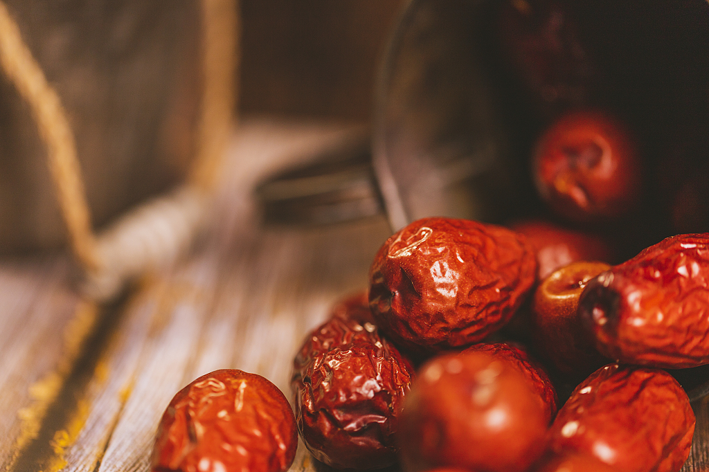 红枣美食冬季养生大枣红枣图片补气养血