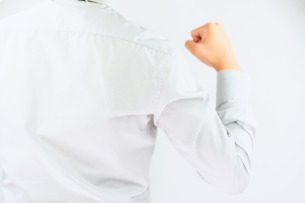 商务人士力量拳头创意图片加油