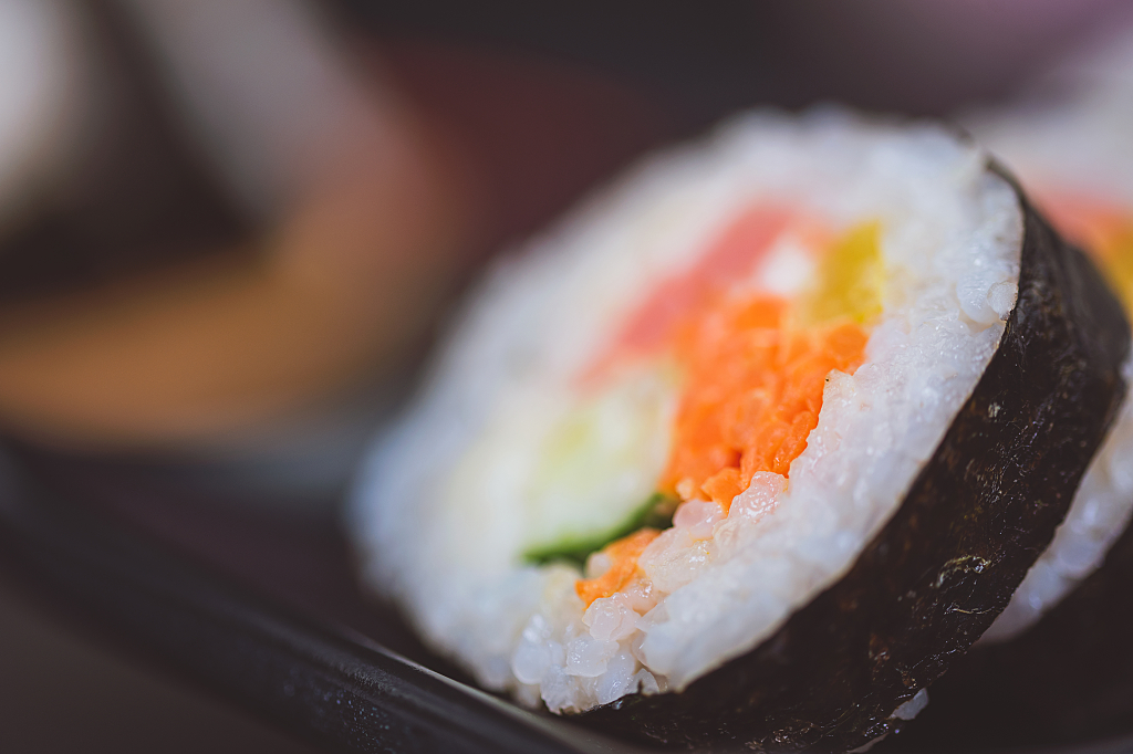 寿司特写图片日韩料理寿司静物图片