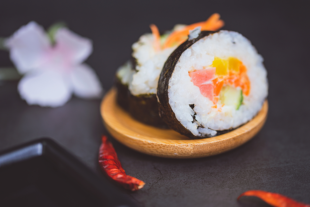 寿司美食料理美食日韩料理寿司静物图片