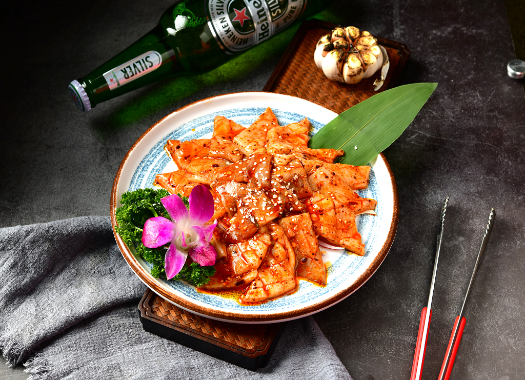 美食摄影大连鱿鱼新鲜的