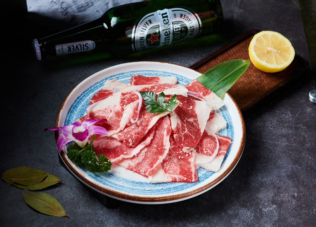 菜品摄影黑牛排生鲜黑牛