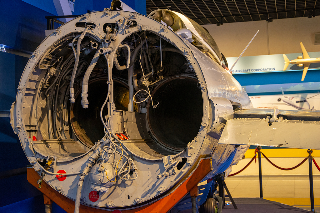 沈阳沈飞航空博览园飞机模型