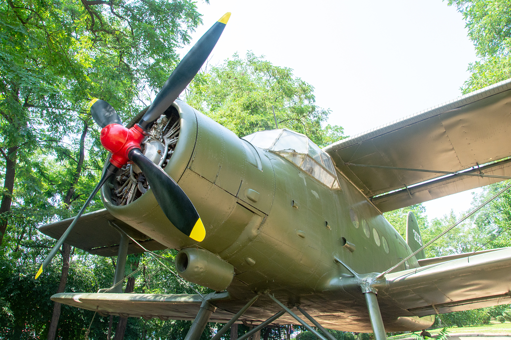 沈阳沈飞航空博览园军用运输机