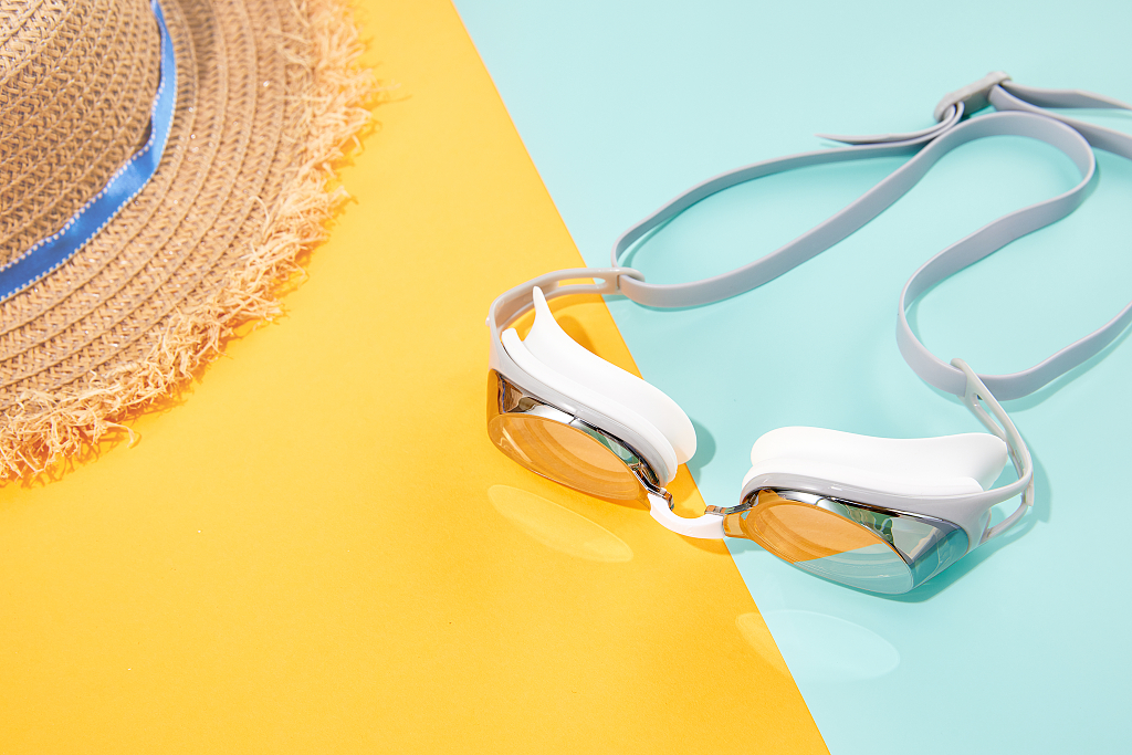 阳光夏日summer防晒创意背景