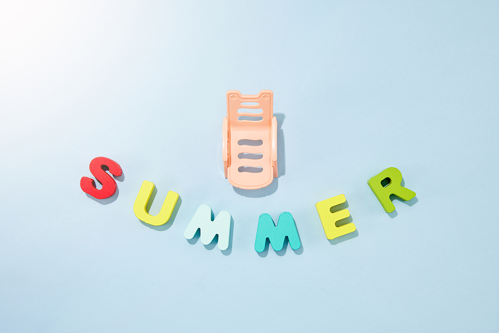 阳光夏日summer防晒创意背景