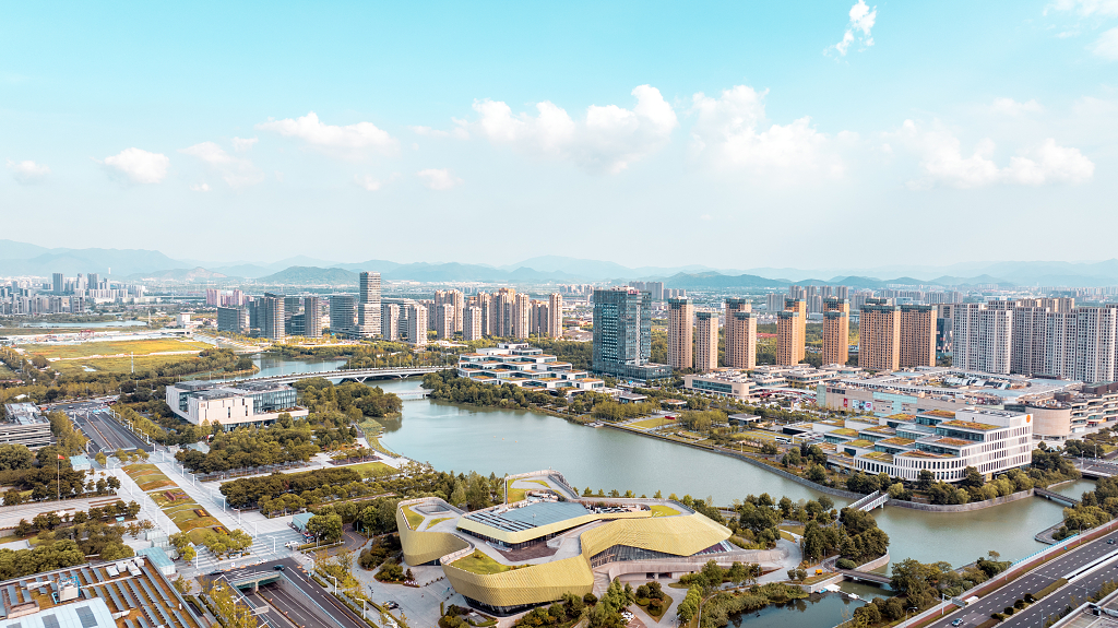 宁波城市建筑城市风光宣传