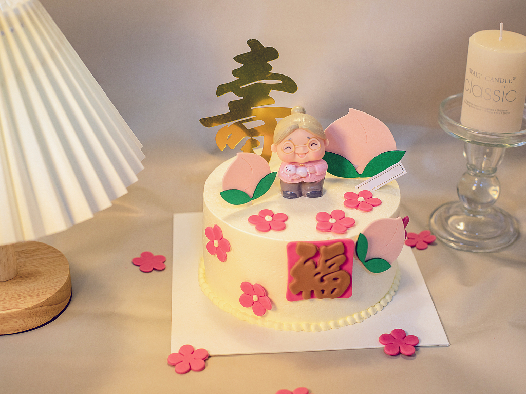 婆婆生日蛋糕