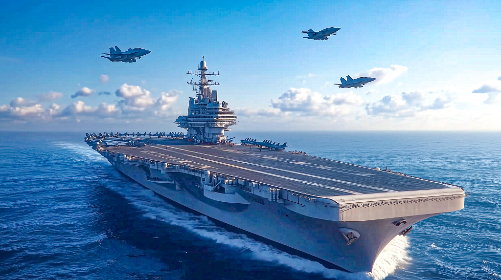大海航船航空母舰舰队巡航
