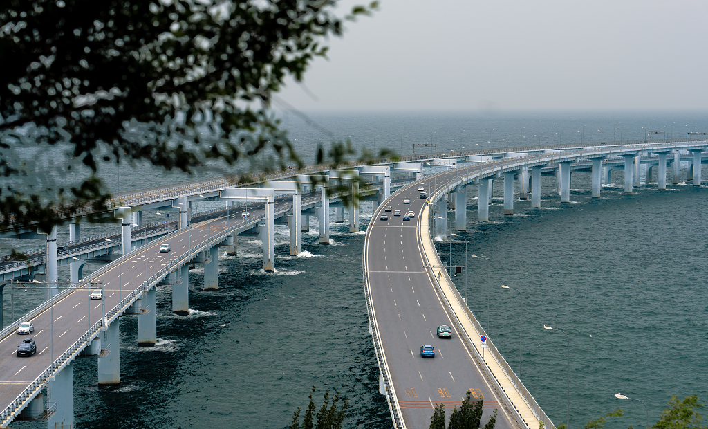 大连星海大桥跨海大桥网红打卡点