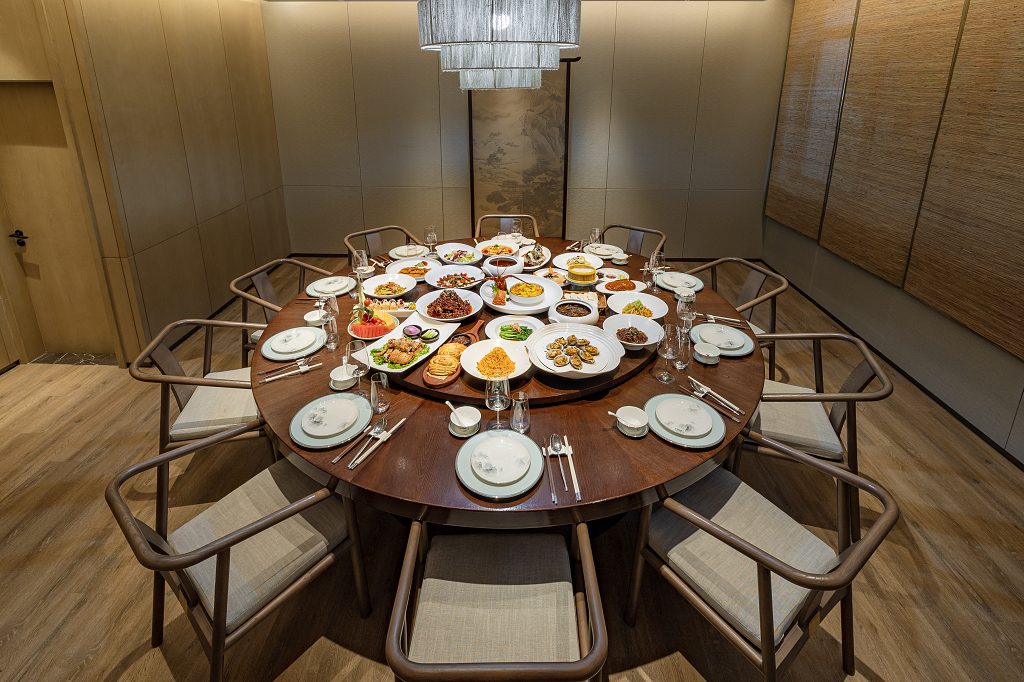 美食餐饮酒店宴席宴会宴请中国风酒店