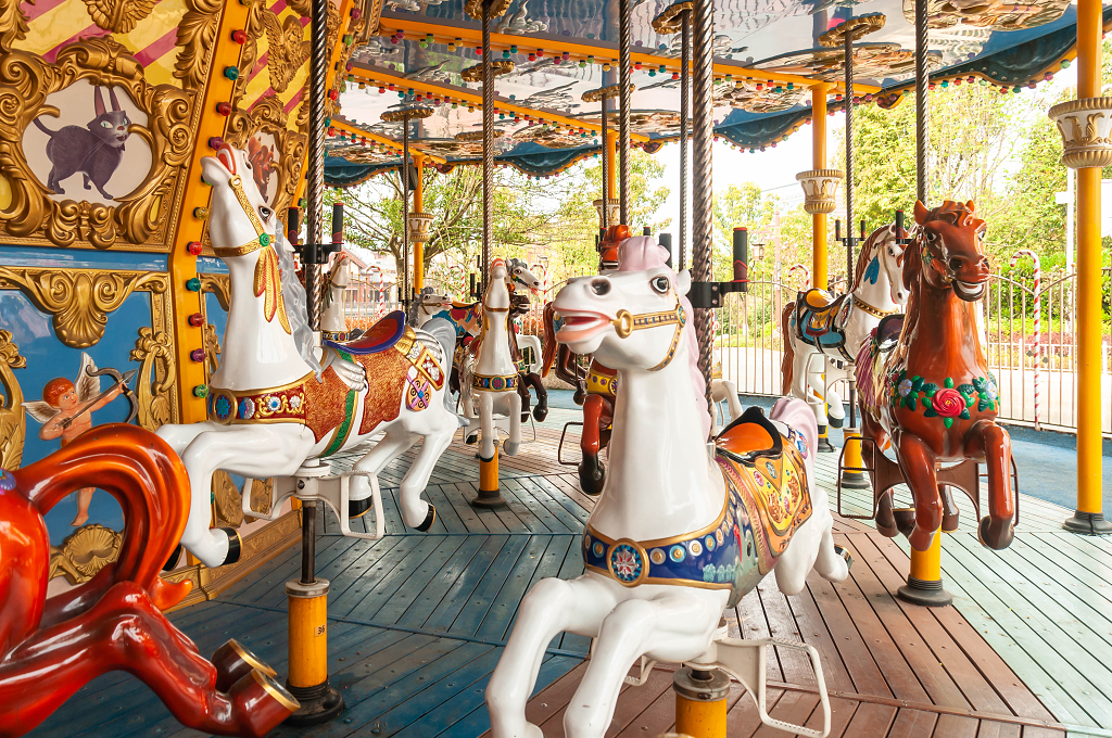 长沙东方神画主题乐园旋转木马