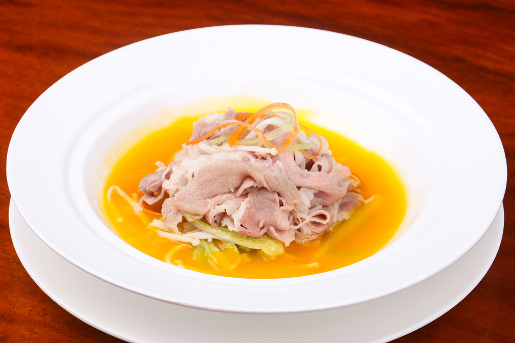 家常菜中餐厅饭店菜单美食宣传单广告实拍图金汤肥牛