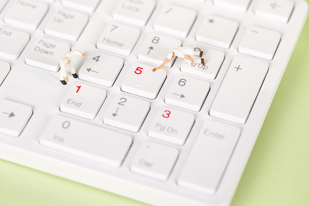 315微观数字创意图保护消费者权益国际消费者权益日消费者权益日数字键盘创意