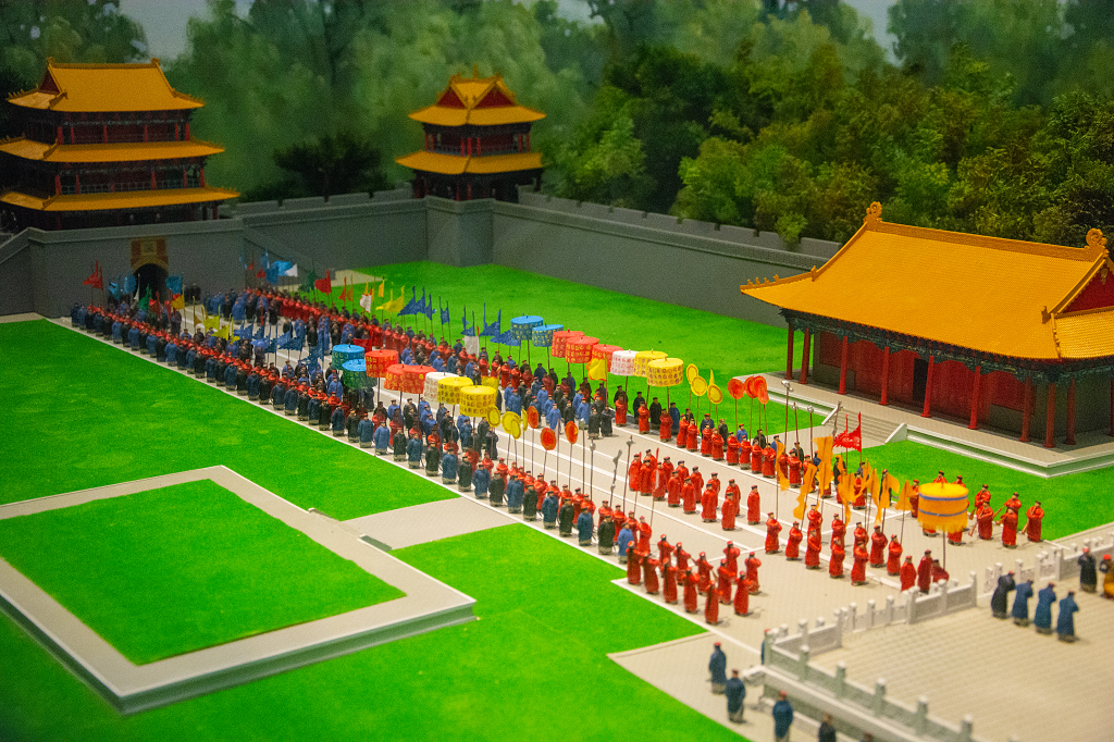 国宝历史文物博物馆展览展厅展馆清帝东陵祭祖