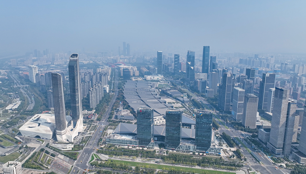 江苏省南京市青奥中心市中心城市地标建筑CBD