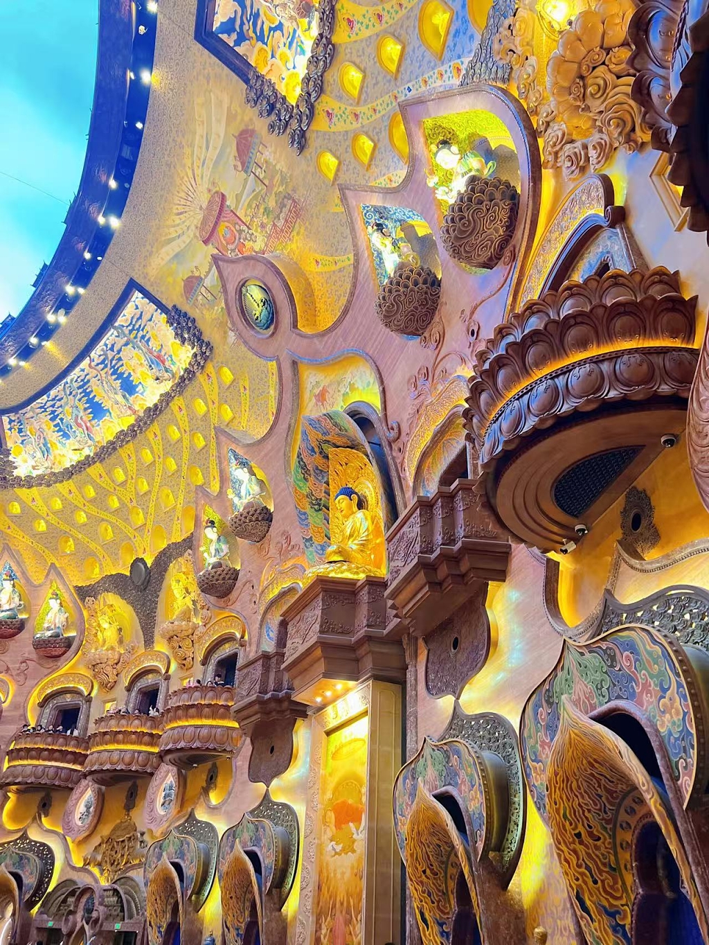 江苏省南京市牛首山地宫正殿旅游旅行风光风景建筑景点景区