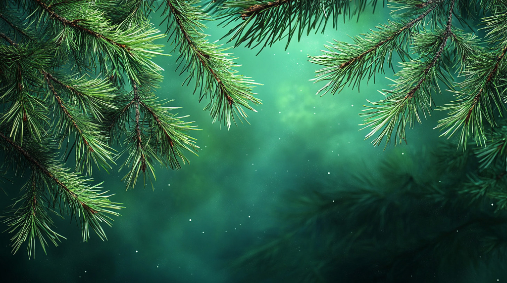 春天清明节二十四节气电脑桌面壁纸清明节雨天树叶AI