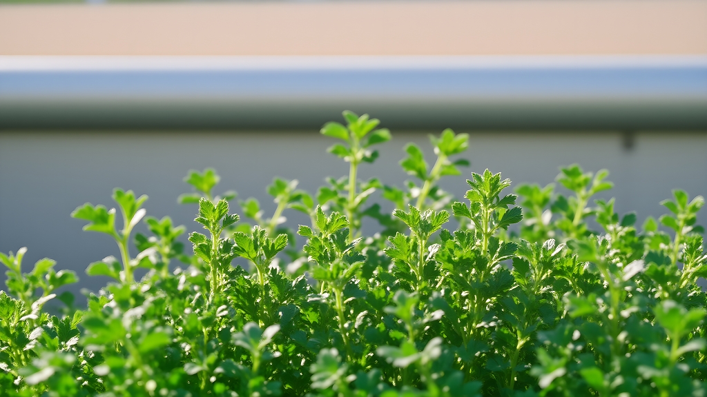 春天清明节二十四节气电脑桌面壁纸鲜绿色的叶子植物AI