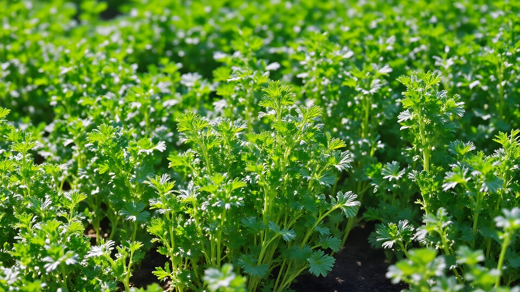 春天清明节二十四节气电脑桌面壁纸鲜绿色的叶子植物AI