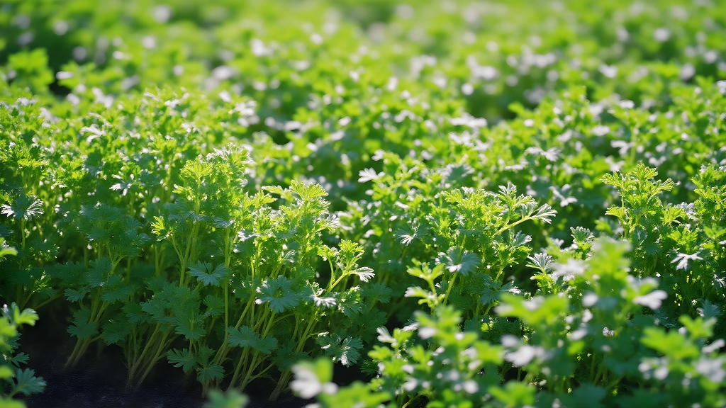 春天清明节二十四节气电脑桌面壁纸鲜绿色的叶子植物AI