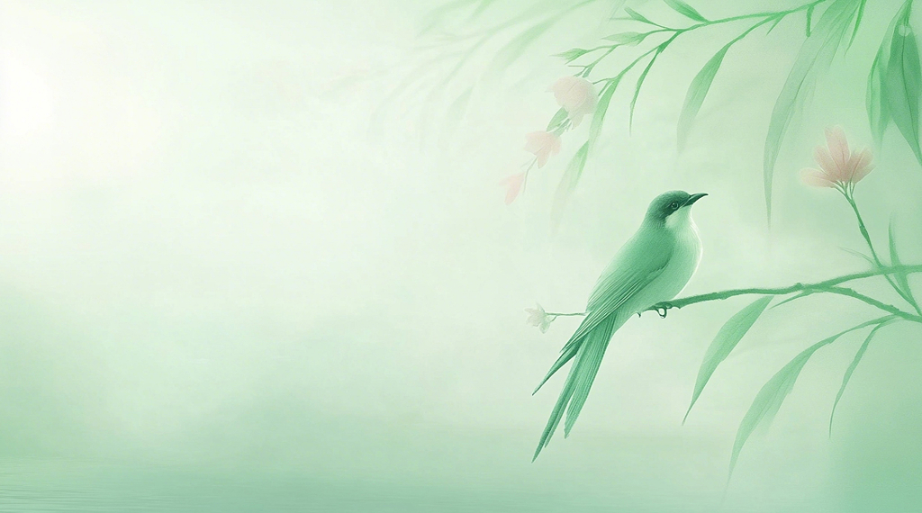 清明节翠羽栖枝AI