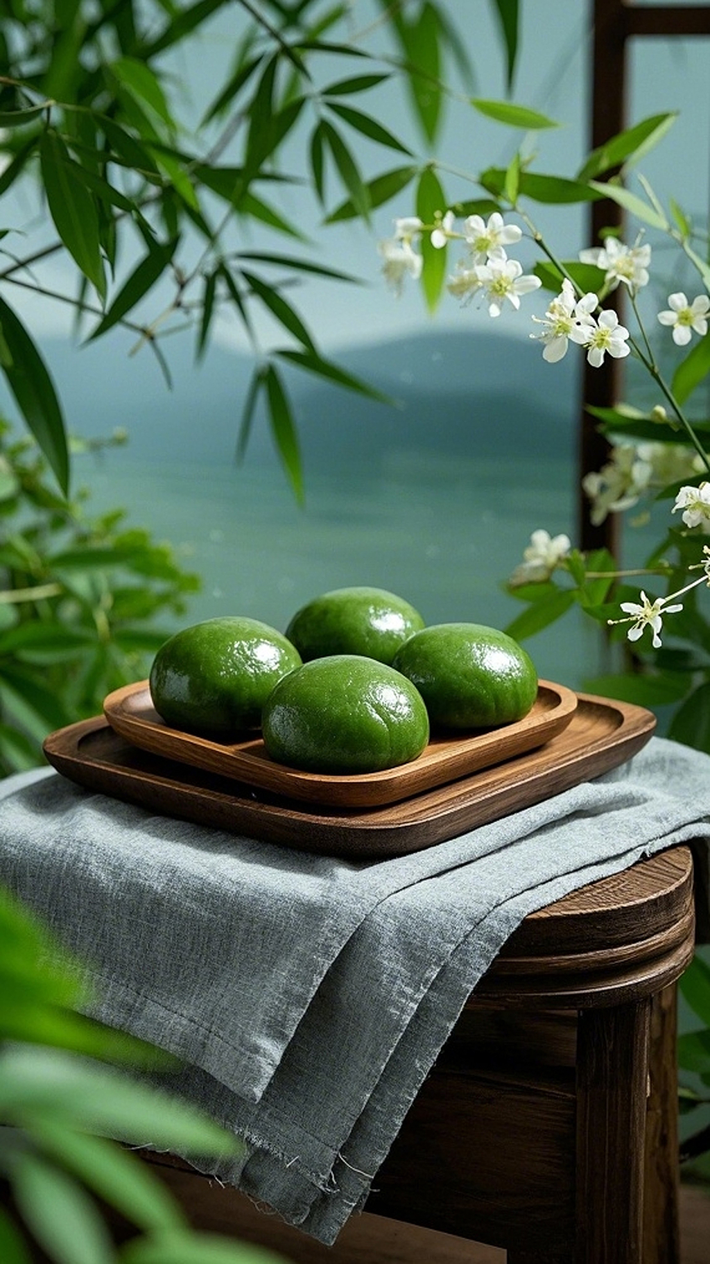 清明节春日青团雅韵AI