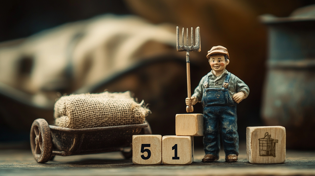 劳动节微距海报AI