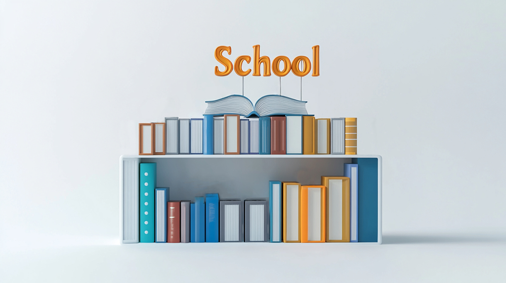 school学校学习培养培训教育创意摄影图AI