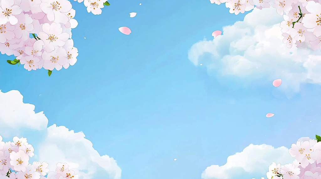 唯美花瓣背景图桌面壁纸飘落花瓣动态背景图片AI
