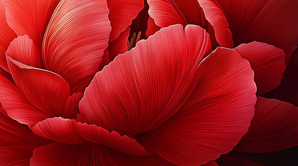 唯美花瓣背景图桌面壁纸飘落花瓣动态背景图片AI