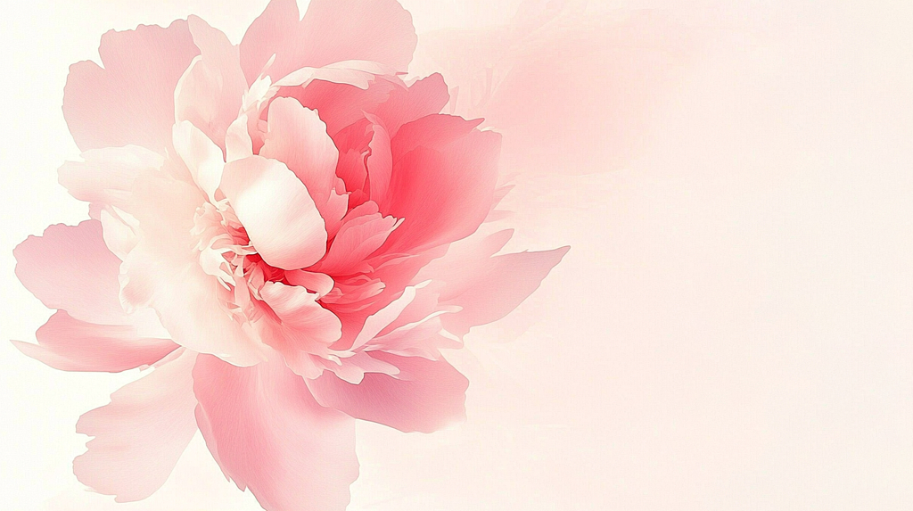 唯美花瓣背景图桌面壁纸飘落花瓣动态背景图片AI